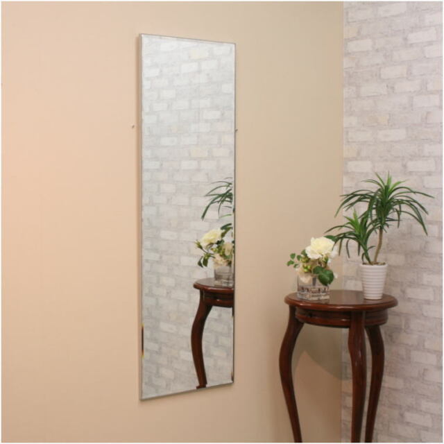 スタイリッシュ シンプルモダン 姿見サイズ ウォールミラー mralw19