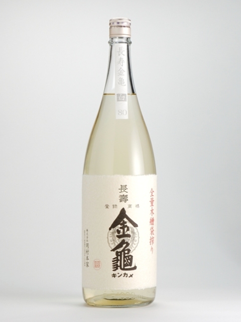 長寿金亀　白８０　1800ml