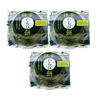 抹茶わらび餅 3個入