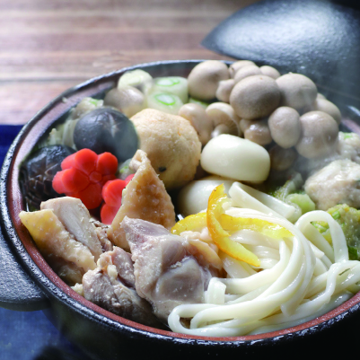鶏のうどんすき