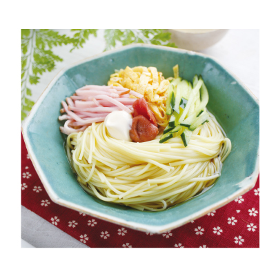 冷し中華　梅だれ