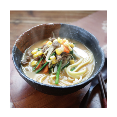 極太手延べ味噌ラーメン