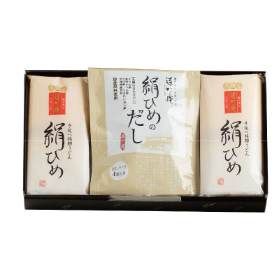 絹ひめと特製だし詰合せ4食