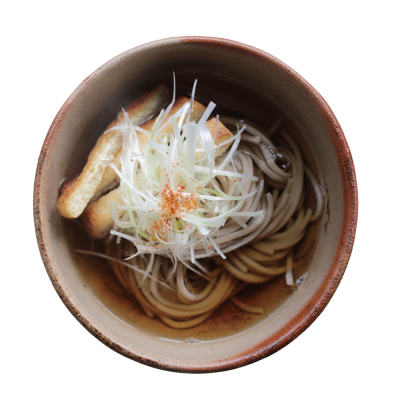 冷凍そば「極」（調理写真）