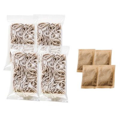 冷凍そば「極」だしセット