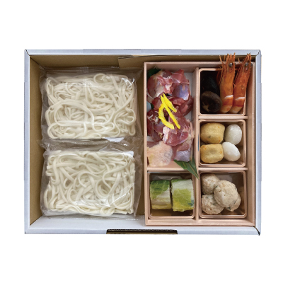 手延べうどんすき2人前