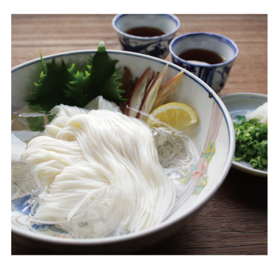 家庭用】手延べそうめん2.4kg(50g×8束)×6袋 遙竹庵