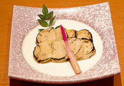 ちさん亭帆立京焼き