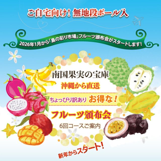 訳ありフルーツ頒布会6回セット1