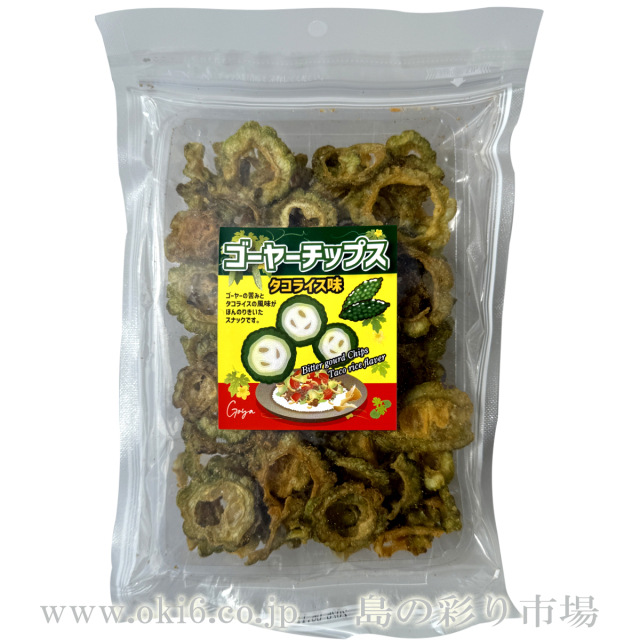 竹商事:ゴーヤーチップス タコライス味