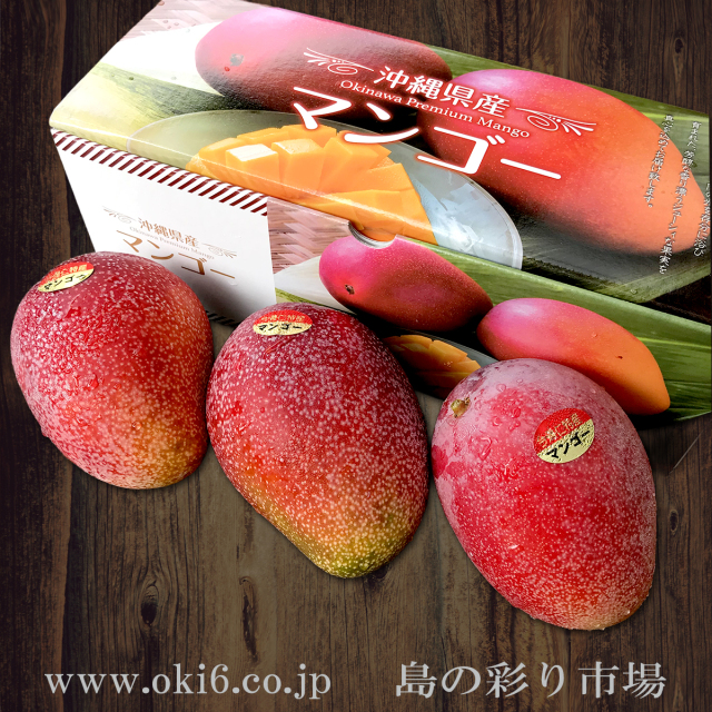 縄県産濃厚完熟アップルマンゴー約1kg