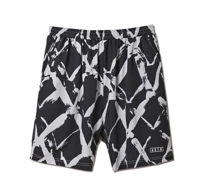 123003002BK / AKTR / NETTING SHORT WIDE PANTS / ハーフパンツ / アクター / バスケットボール