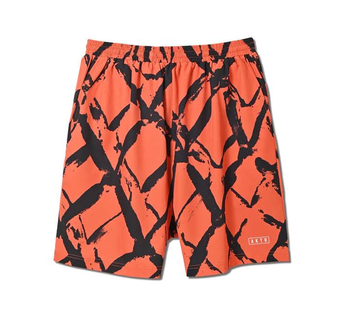 123003002OR / AKTR / NETTING SHORT WIDE PANTS / ハーフパンツ / アクター / バスケットボール