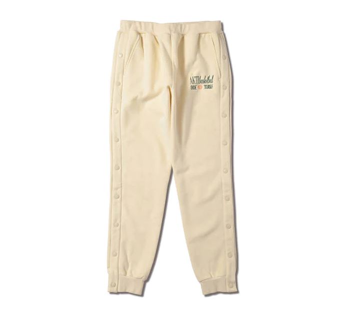 123-035020-CR / AKTR / RETRO-CHIC SIDE SNAP SWEAT PANTS CR