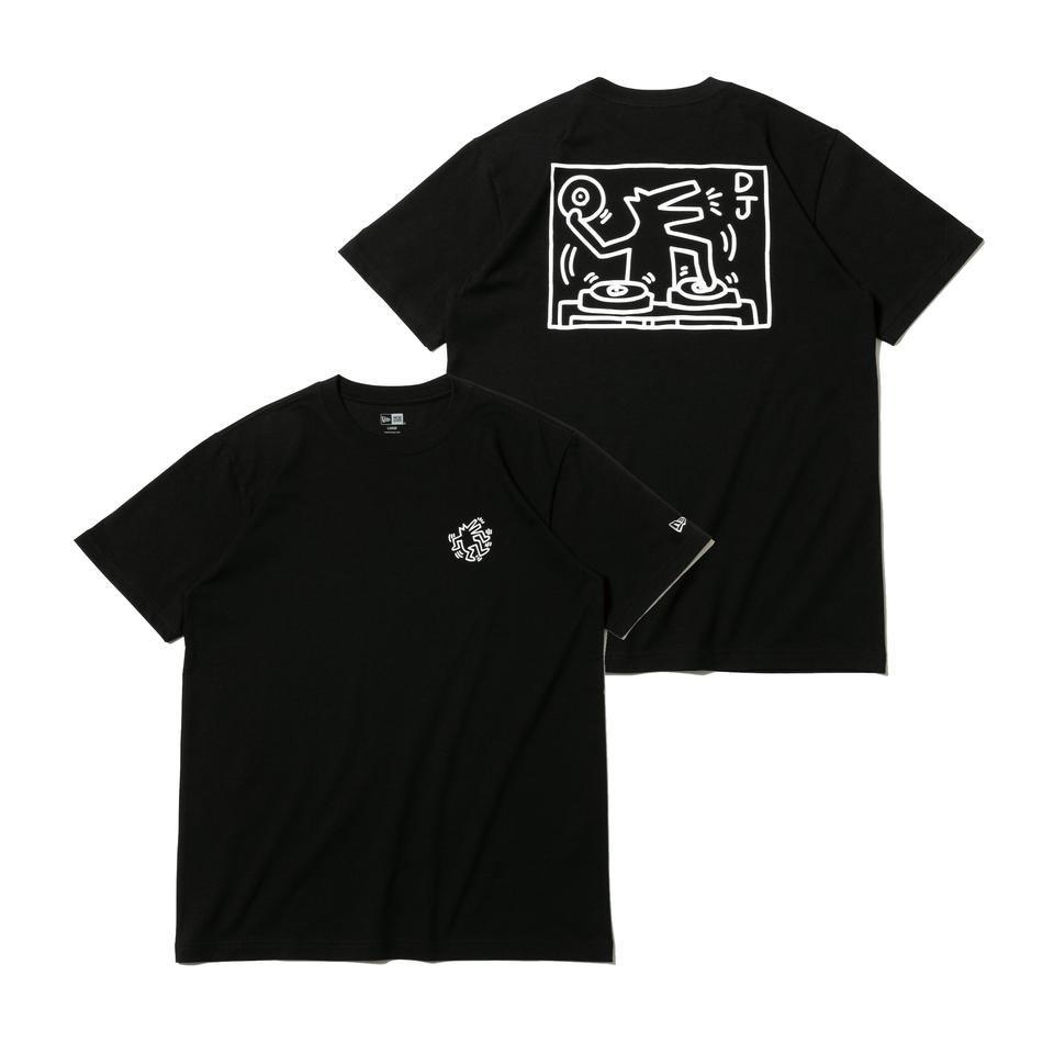 New Era ニューエラ 半袖 コットン Tシャツ レギュラーフィット Keith Haring キース へリング ドッグ