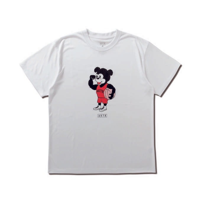 524-001005-WH / AKTR / BASIC NICK SPORTS TEE WH / Tシャツ / アクター / バスケットボール