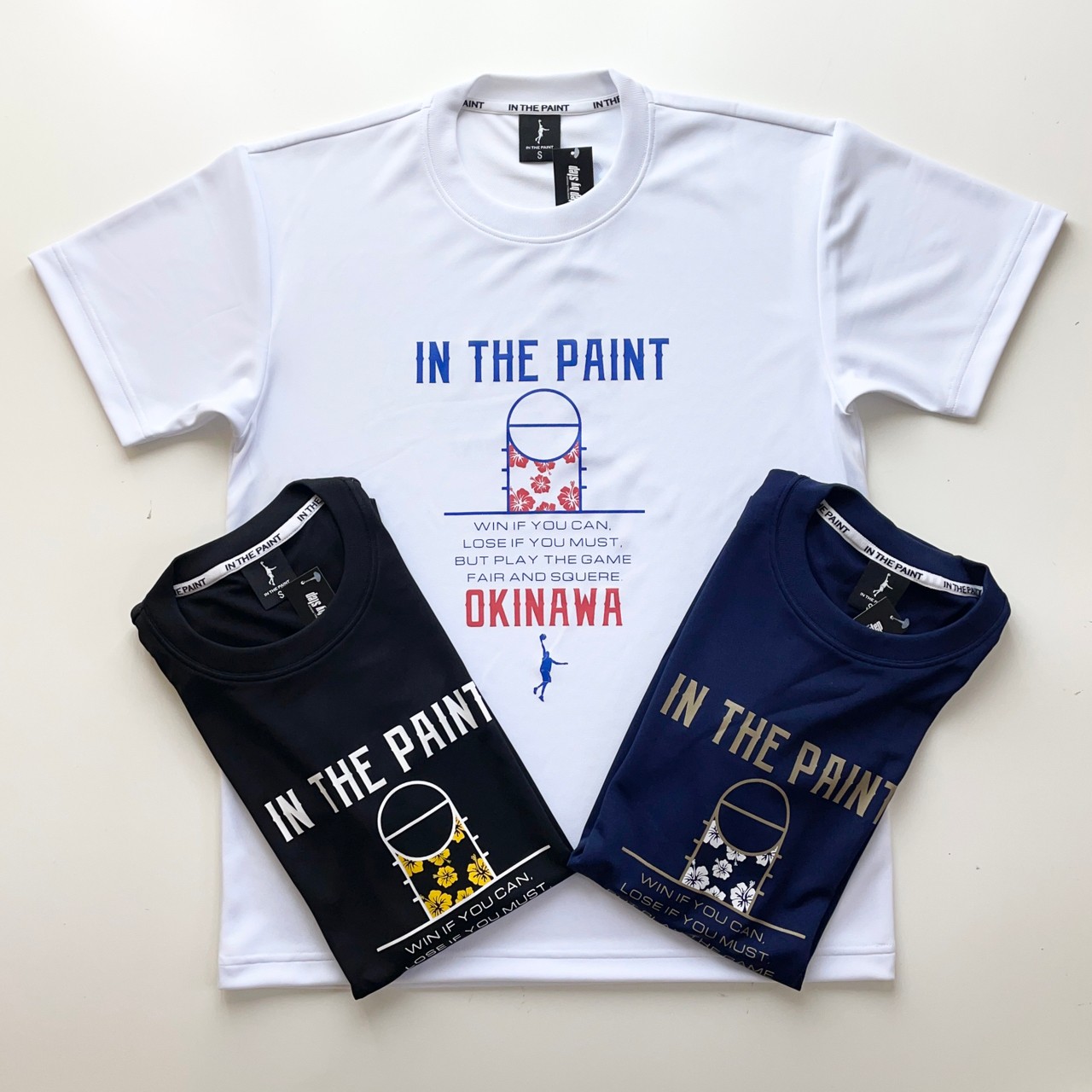 ITPT-2201 / IN THE PAINT / T-SHIRTS / STEP BY STEP オリジナル / IN THE PAINT(インザペイント)×STEP BY STEP / 当店限定コラボ商品 / プラクティスTシャツ