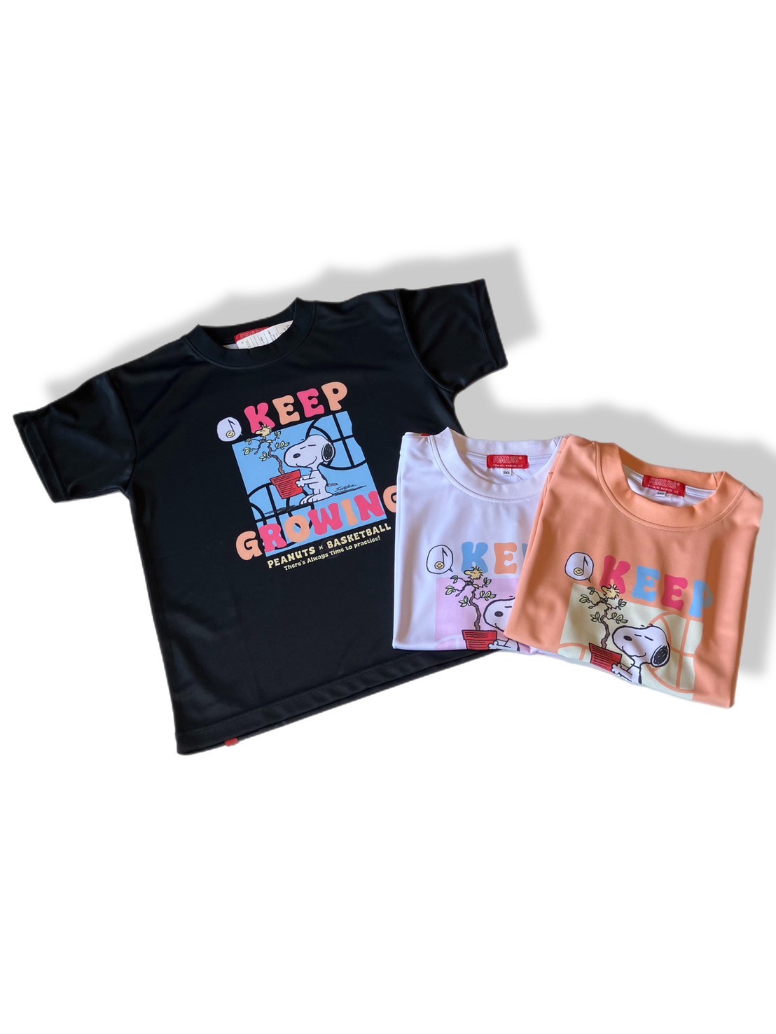 PNU-1711/  SNOOPY / スヌーピー / Tシャツ / 半袖 / バスケットボール / ジュニア