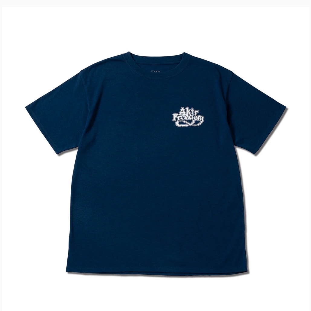 225-029005-NV/ AKTR / FREEDOM GRAPHIC LOOSE FIT T/C TEE / Tシャツ / アクター / バスケットボール