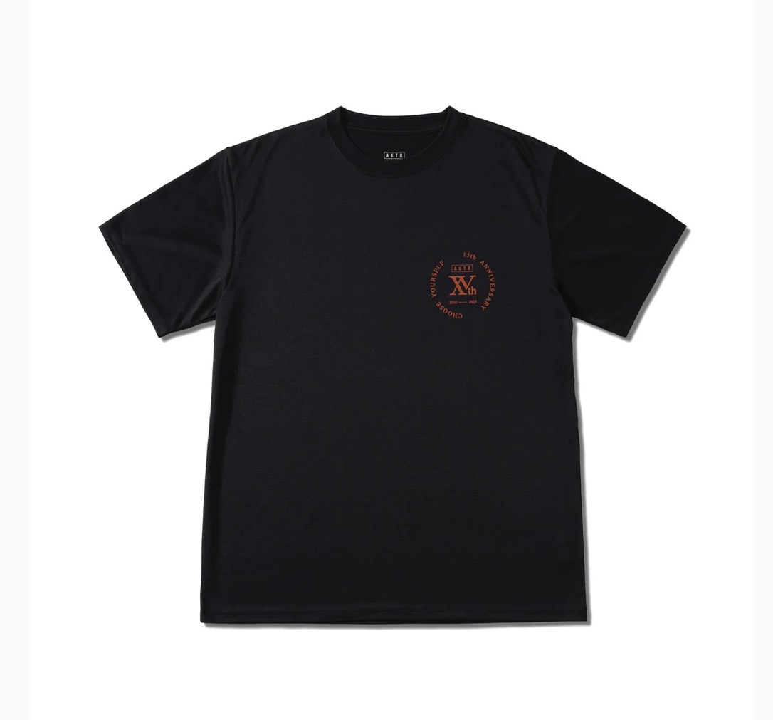225-041005-BK/ AKTR / 15TH ANNIVERSARY SPORTS TEE BK / Tシャツ / アクター / バスケットボール