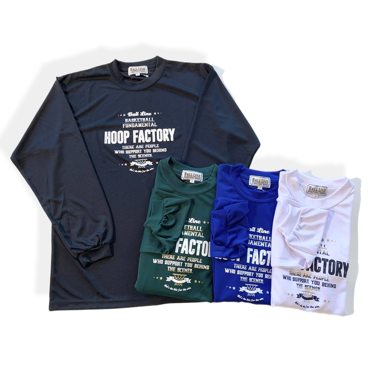 BT-6762/【2025秋冬新作】 BALL LINE  / Ｔシャツ / T-SHIRTS / ボールライン / バスケットボール