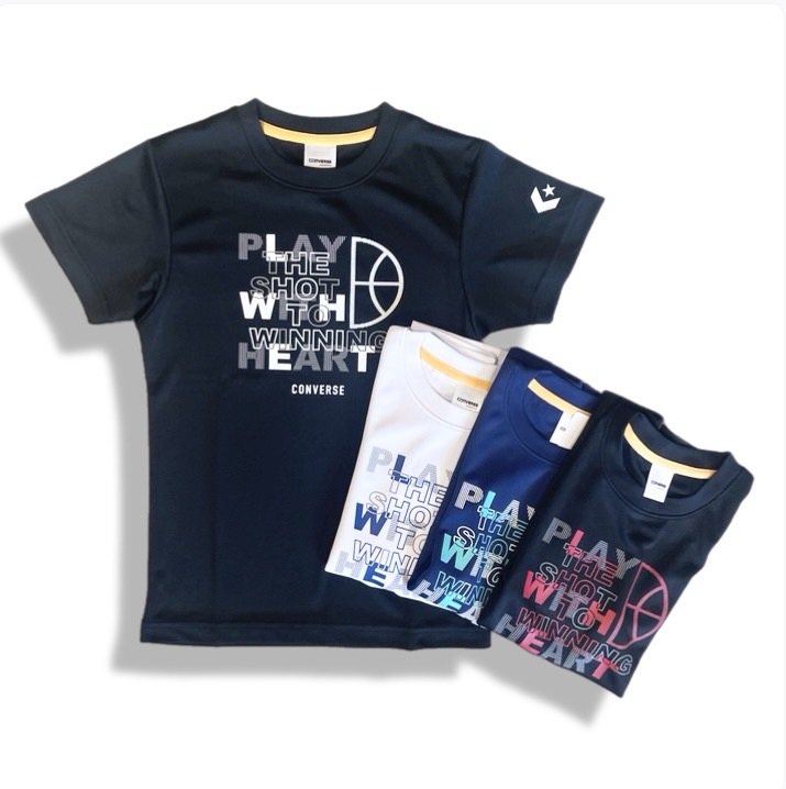 CB461354/ CONVERSE / コンバース /JRプリントＴシャツ /Tシャツ/ バスケットボール/ジュニア