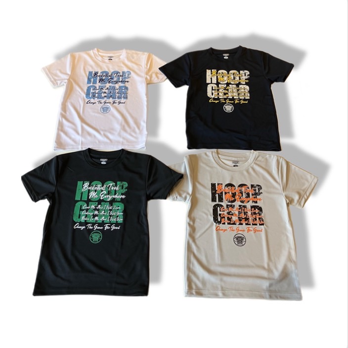 HGTS-2604/ 当店限定商品 / STEPBYSTEP / HOOP GEAR / フープギア / Ｔシャツ / キッズ / バスケットボール