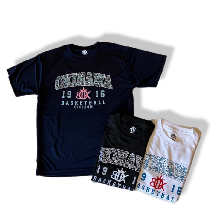 OBKTS-2607/【2026春夏新作】 OBK / OKINAWA BASKETEBALL KINGDOM / STEP BY STEP オリジナル /  Tシャツ / バスケットボール