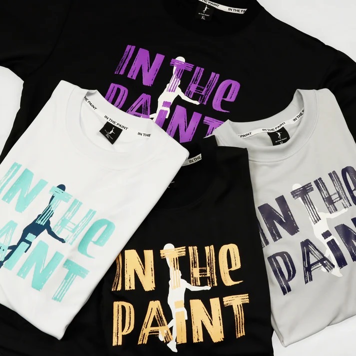ITP26013/ IN THE PAINT / インザペイント / センターロゴペイント Tシャツ / 半袖 / バスケットボール