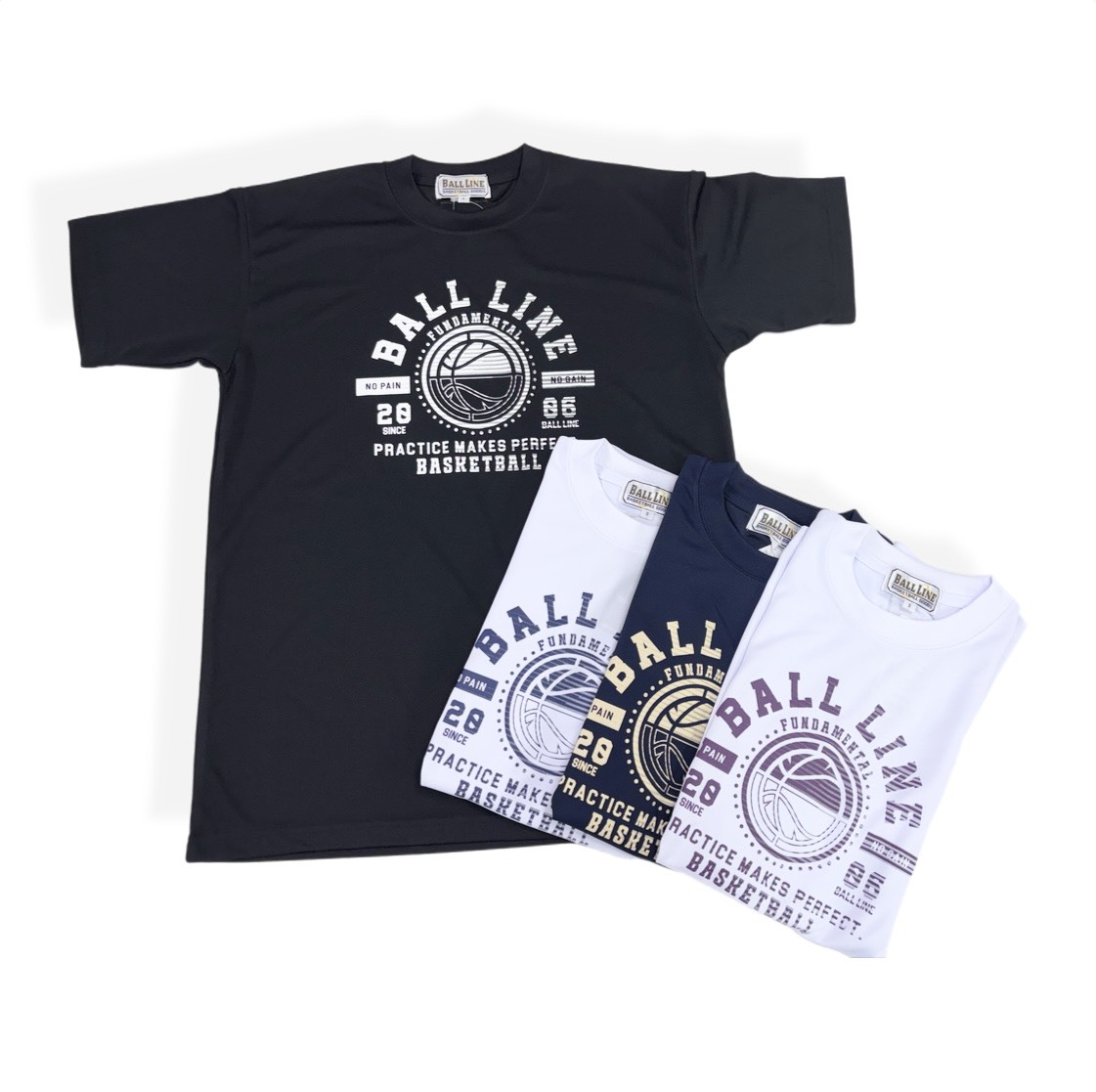 BT-1804/【2026春夏新作】 BALL LINE  / Ｔシャツ / T-SHIRTS / ボールライン / バスケットボール
