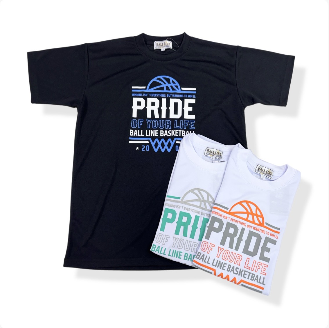 BT-1810/【2026春夏新作】 BALL LINE  / Ｔシャツ / T-SHIRTS / ボールライン / バスケットボール
