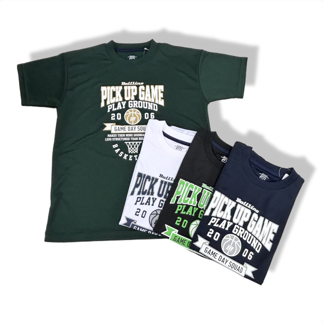 NBT-1824/【2026春夏新作】 BALL LINE  / Ｔシャツ / T-SHIRTS / ボールライン / バスケットボール