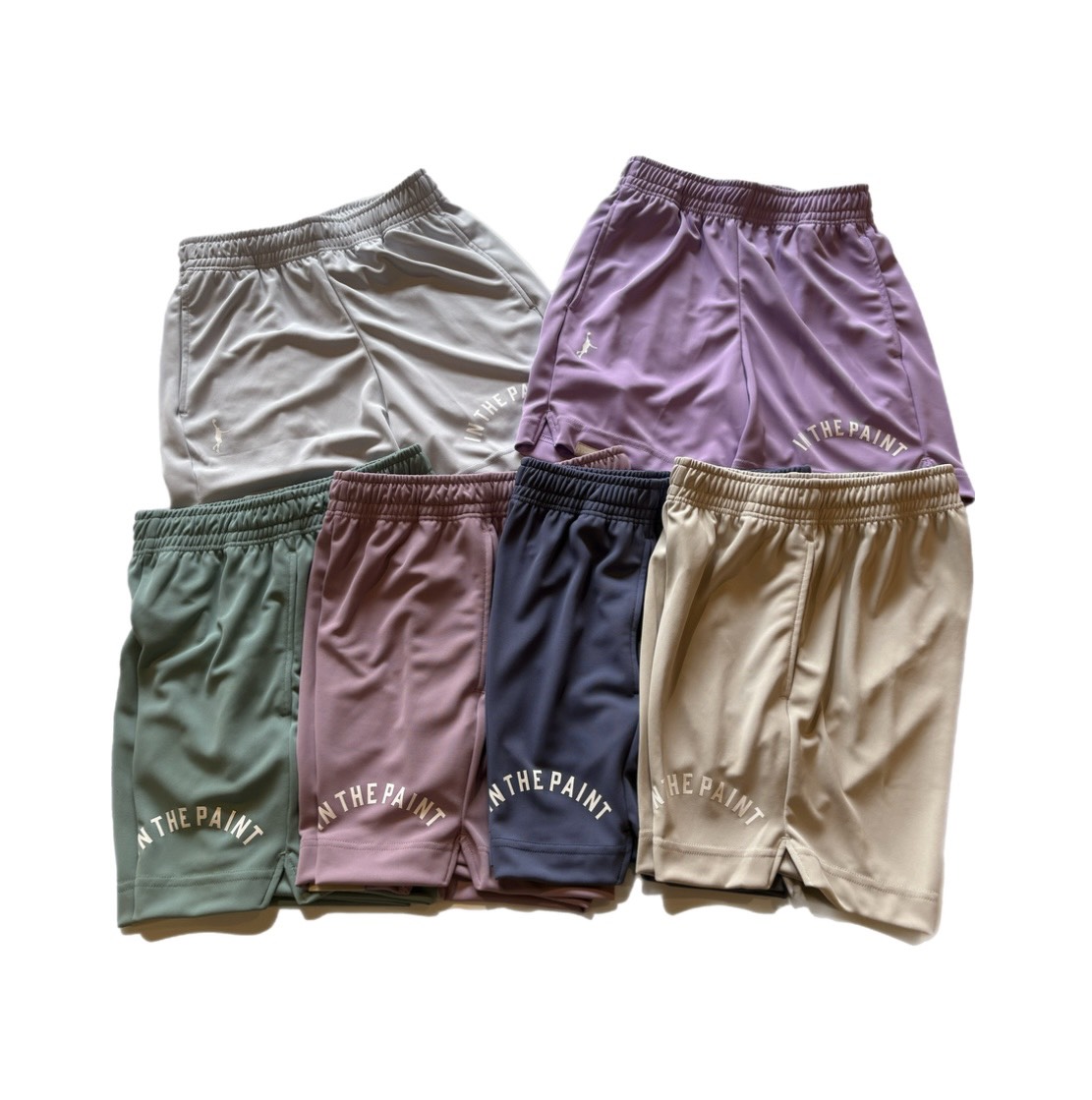 ITP26071/ IN THE PAINT / インザペイント/[膝上ショート丈]アッパーアーチロゴショーツ/ バスパン / バスケットボール