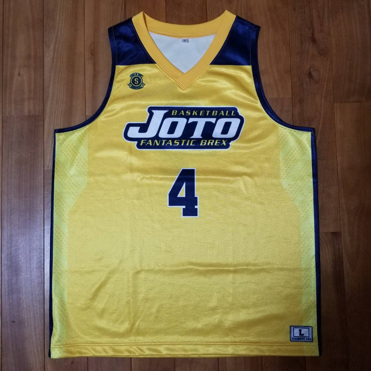 【デザインサンプル】　徳島県城東中男子（中学校）　昇華ユニフォーム