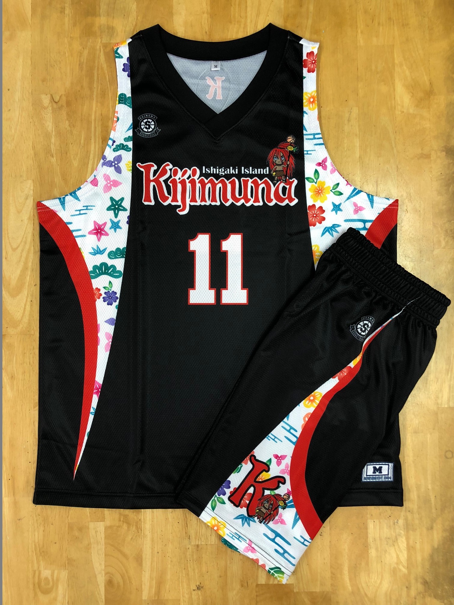 【デザインサンプル】　Kijimuna（一般クラブチーム）　昇華ユニフォーム