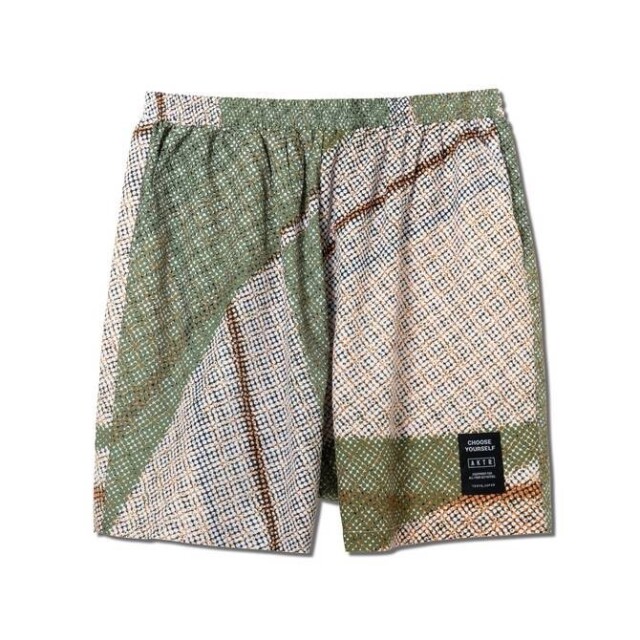 224-006002-GR / AKTR / HALFTONE 5.5-INCH SHORT WIDE PANTS / ハーフパンツ / アクター / バスケットボール