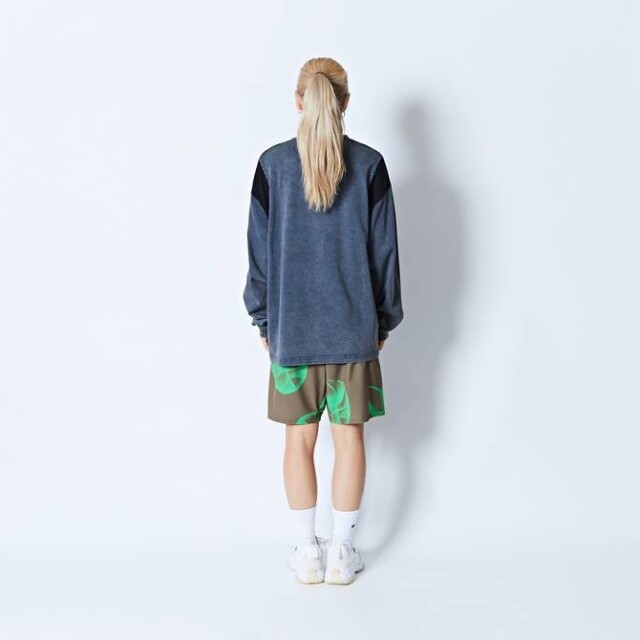 224-020002-KH / AKTR / B.B. DOT 6.5-INCH SHORTS / ハーフ