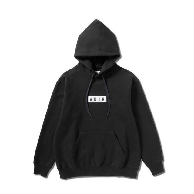 224-027010-BK / AKTR / アクター / AKTR LOGO SWEAT PULLOVER HOODIE 