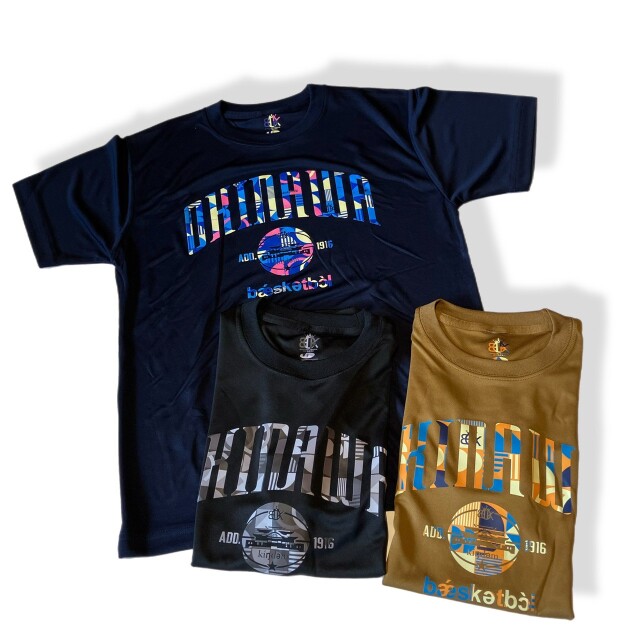 OBKTS-2501/ 【2025春夏新作】 OBK / OKINAWA BASKETEBALL KINGDOM / STEP BY STEP オリジナル /  Tシャツ / バスケットボール