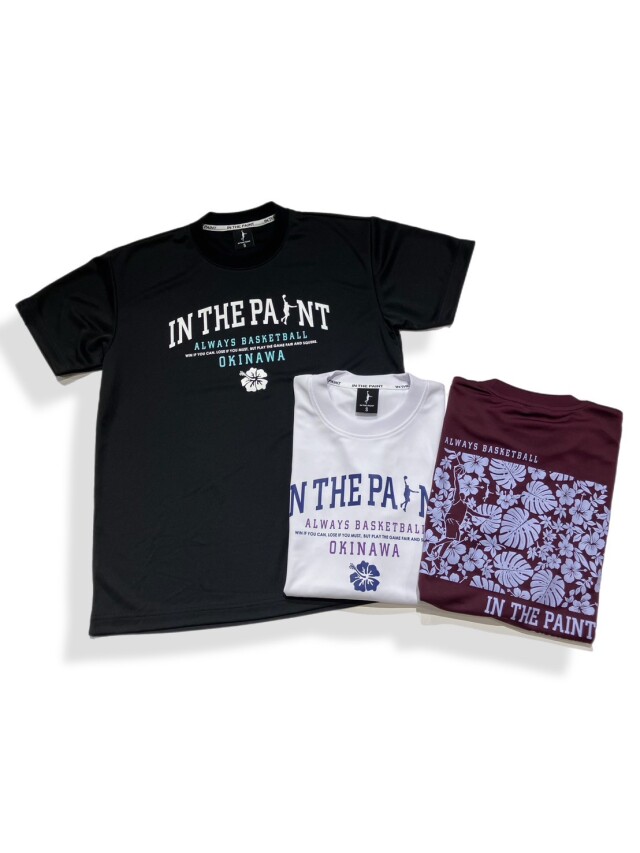 ITPTS-2501 / IN THE PAINT / T-SHIRTS / STEP BY STEP オリジナル / IN THE PAINT(インザペイント)×STEP BY STEP / 当店限定コラボ商品 / プラクティスTシャツ