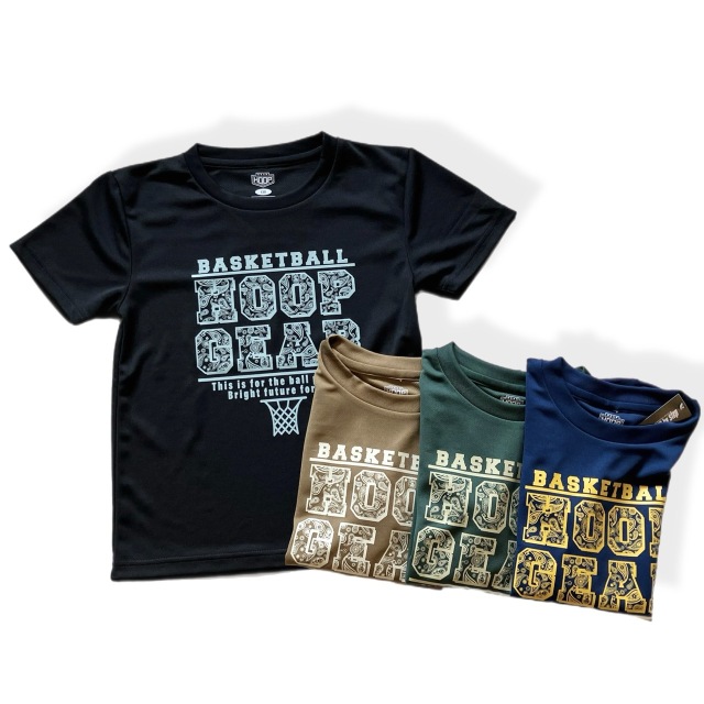 HGT-2504/ 当店限定商品 / STEPBYSTEP / HOOP GEAR / フープギア / Ｔシャツ / キッズ / バスケットボール