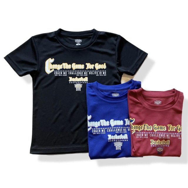 HGT-2503/ 当店限定商品 / STEPBYSTEP / HOOP GEAR / フープギア / Ｔシャツ / キッズ / バスケットボール