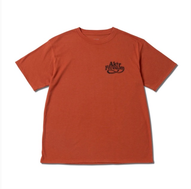 225-029005-RD/ AKTR / FREEDOM GRAPHIC LOOSE FIT T/C TEE / Tシャツ / アクター / バスケットボール