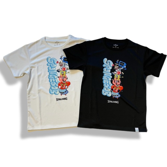 SJT25178S / スポルディング / SPALDING / ジュニア Tシャツ スポンジ・ボブ キャラクターズ   / バスケ / バスケットボール