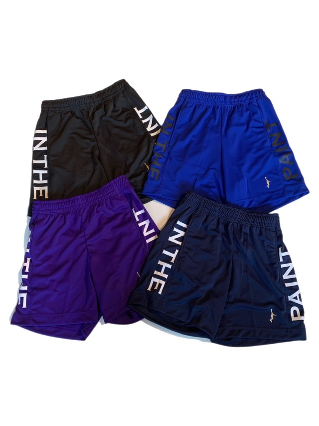 ITP25438/ IN THE PAINT / インザペイント /[膝上丈]ベ サイドプリントロゴ ショーツ/ バスパン / バスケットボール