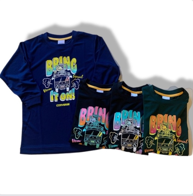 CB452356L CONVERSE / コンバース / Jr.プリントロングスリーブ / バスケットボール