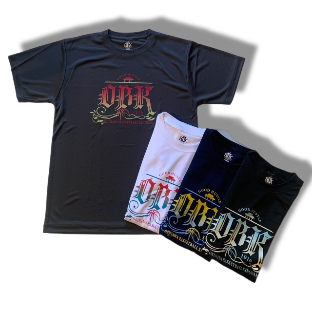 OBKTS-2508/【2025秋冬新作】 OBK / OKINAWA BASKETEBALL KINGDOM / STEP BY STEP オリジナル /  Tシャツ / バスケットボール