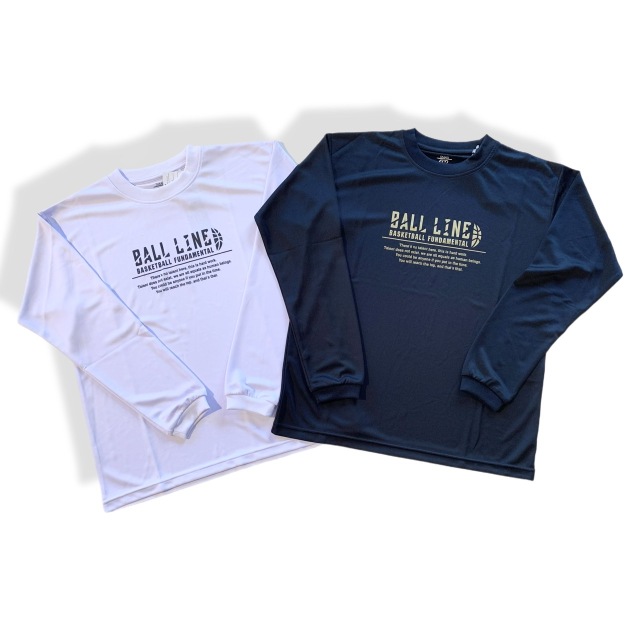 NBT-6746/ 【2025秋冬新作】 BALL LINE  / ロングスリーブ / LONGSHIRTS / ボールライン / バスケットボール