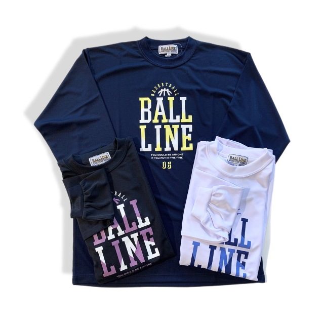 BT-6759/ 【2025秋冬新作】 BALL LINE  / Ｔシャツ / T-SHIRTS / ボールライン / バスケットボール