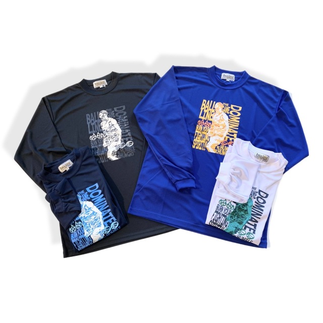 BT-6764/【2025秋冬新作】 BALL LINE  / Ｔシャツ / T-SHIRTS / ボールライン / バスケットボール